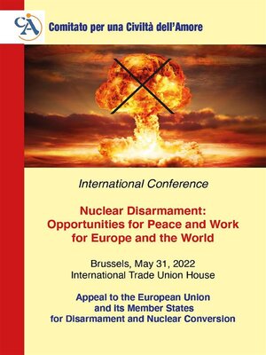 cover image of Nuclear Disarmament--Opportunities for Peace and Work for Europe and the World